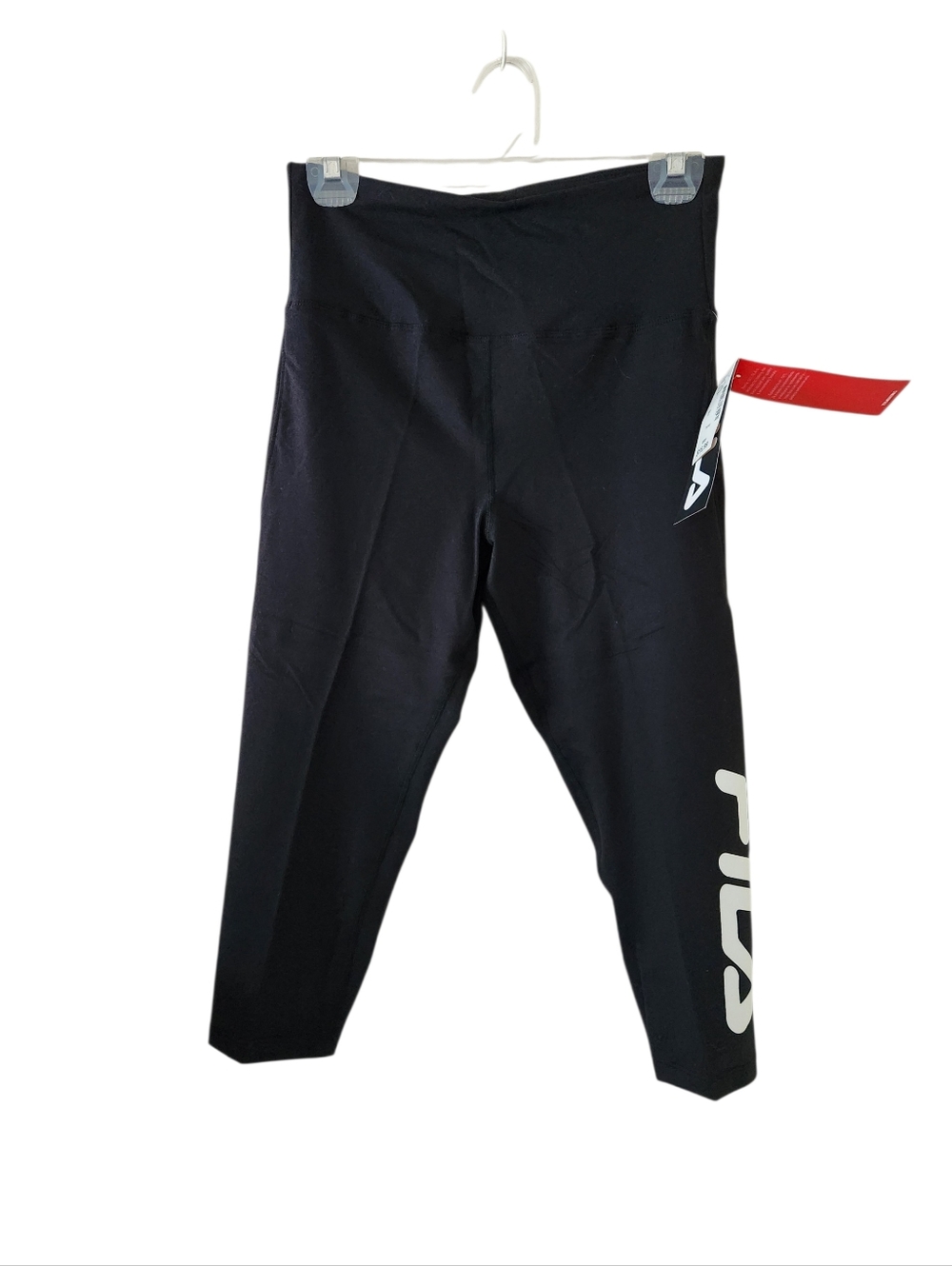 Fila Black Cropped Athletic Leggings New